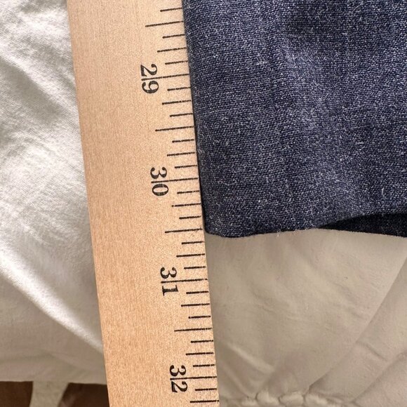 Nine West Womens Bootcut Pants Size 6 Navy Mid Rise Stretch Fabric Academia - Picture 12 of 12